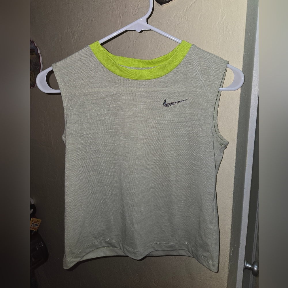 Sustainable Materials Nike Yoga Dri-FIT Big Kids' (Girls') Tank